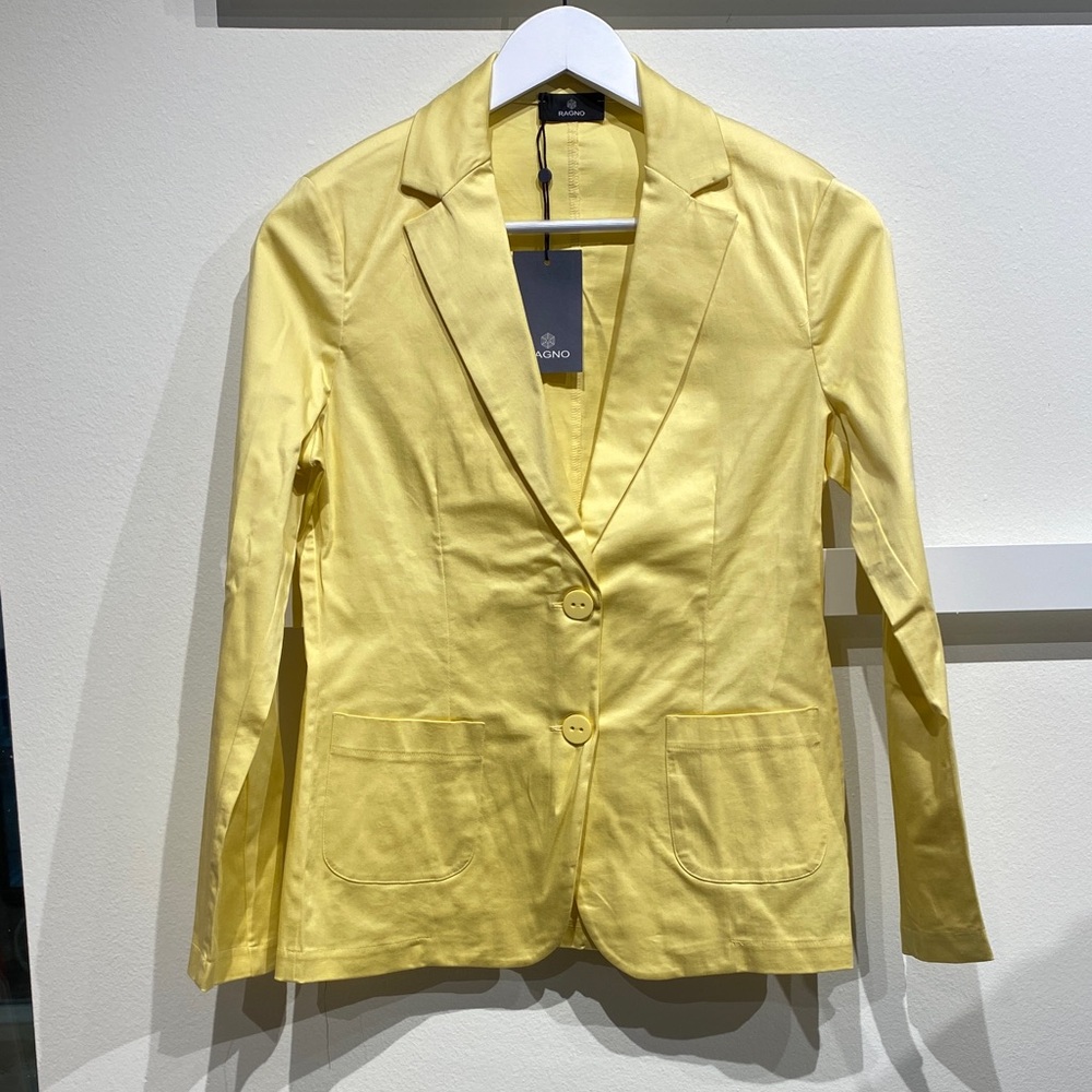 Elegant Yellow Blazer for Women